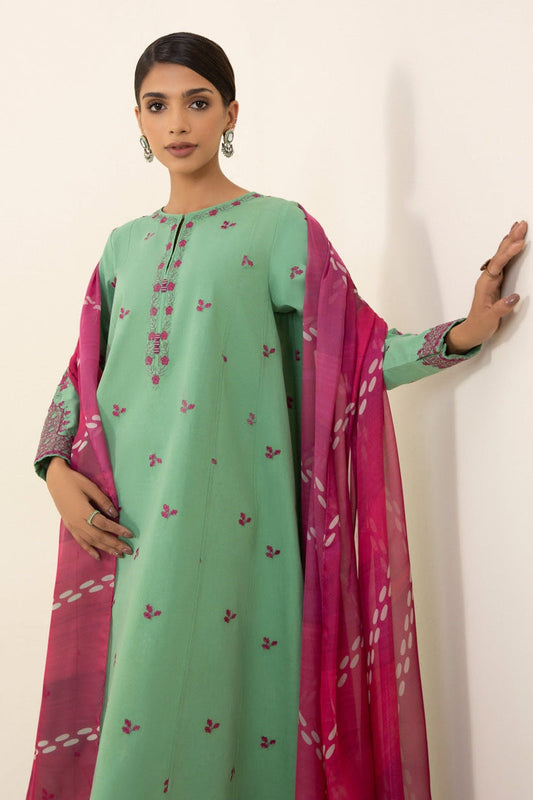 SAPPHIRE - 3PC LAWN EMBROIDERED AP-62