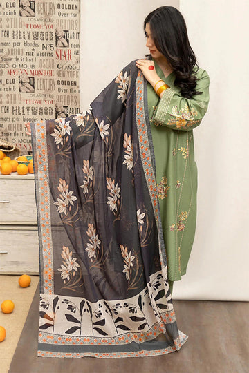 URGE - 3PC LAWN EMBROIDERED AP-S114