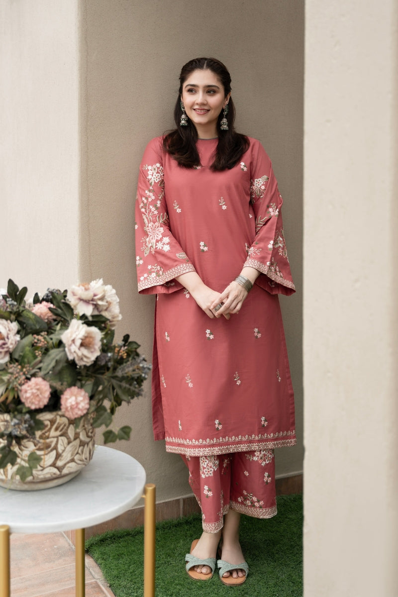 URGE - 2PC LAWN EMBROIDERED AP-S128