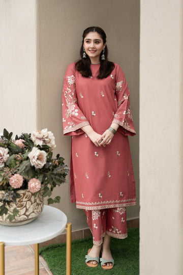 URGE - 2PC LAWN EMBROIDERED AP-S128
