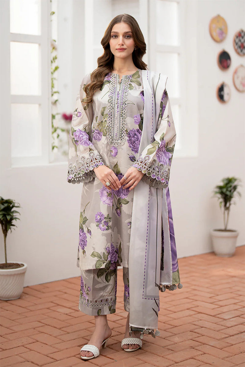BAROQUE - 3PC KARANDI PRINTED APKP-09