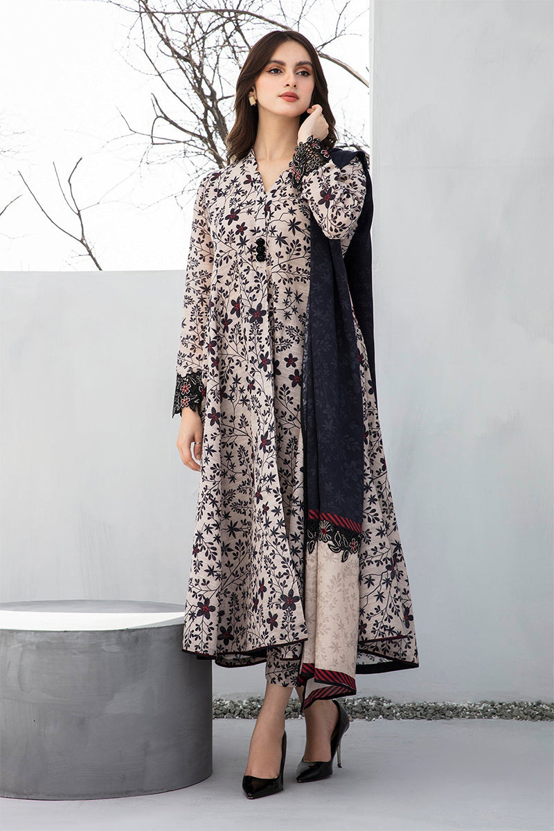 BAROQUE - 3PC KARANDI PRINTED APKP-06
