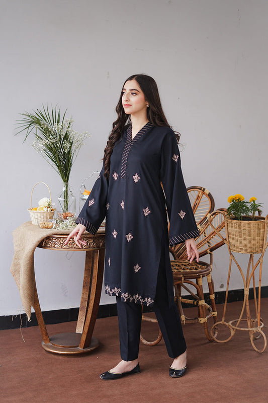 AISLING - 3PC DHANAK EMBROIDERED AP-W163