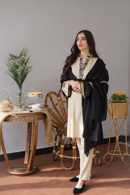 AISLING - 3PC DHANAK EMBROIDERED AP-W164