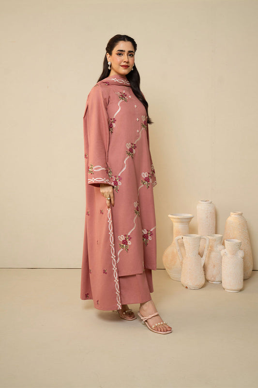 BATIK - 3PC DHANAK EMBROIDERED AP-W211