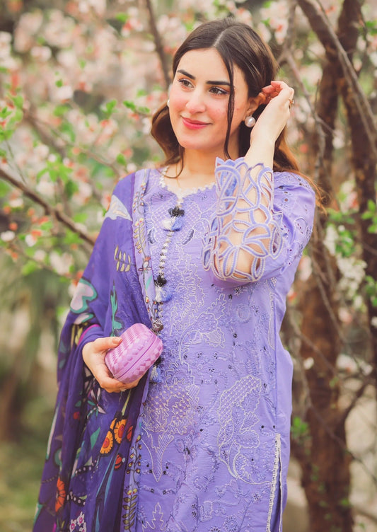 MUSHQ - 3PC LAWN EMBROIDERED AP-S94
