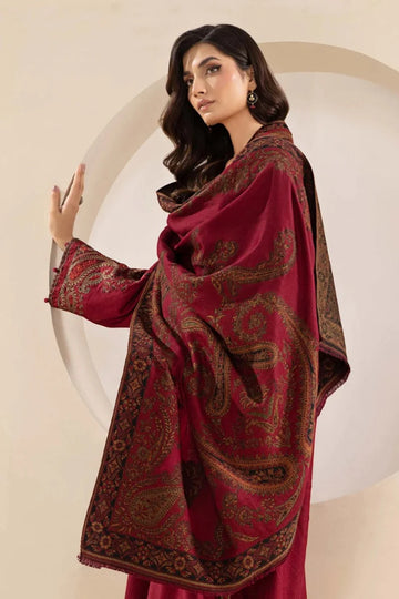 MARIA B -3PC DHANAK EMBRIODERED AP-W100